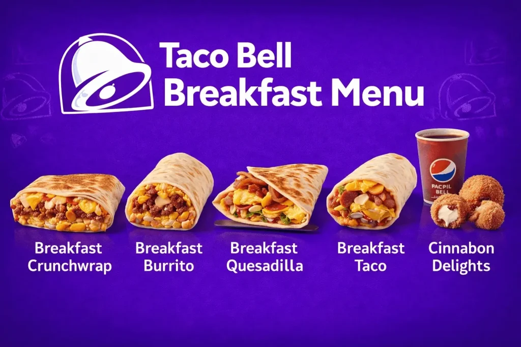 Taco Bell Breakfast Menu